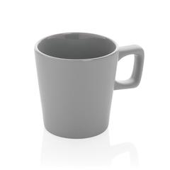 Vue Mug céramique au design moderne de couleur gris| Krokrodeal