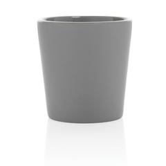 Vue Mug céramique au design moderne de couleur gris| Krokrodeal