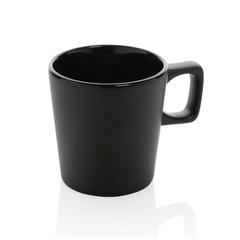 Vue Mug céramique au design moderne de couleur noir| Krokrodeal