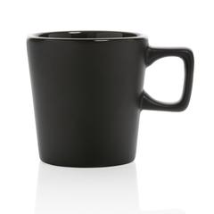 Vue Mug céramique au design moderne de couleur noir| Krokrodeal