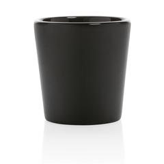 Vue Mug céramique au design moderne de couleur noir| Krokrodeal