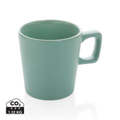 Vue Mug céramique au design moderne de couleur vert| Krokrodeal