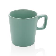 Vue Mug céramique au design moderne de couleur vert| Krokrodeal