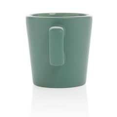 Vue Mug céramique au design moderne de couleur vert| Krokrodeal