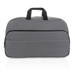 Vue Sac weekend Impact en rPET AWARE™ de couleur gris| Krokrodeal