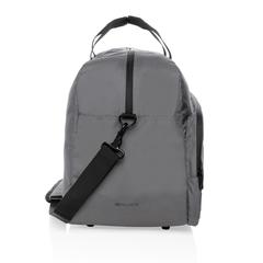 Vue Sac weekend Impact en rPET AWARE™ de couleur gris| Krokrodeal