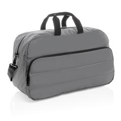 Vue Sac weekend Impact en rPET AWARE™ de couleur gris| Krokrodeal