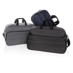 Vue Sac weekend Impact en rPET AWARE™ de couleur gris| Krokrodeal
