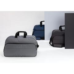 Vue Sac weekend Impact en rPET AWARE™ de couleur gris| Krokrodeal