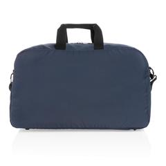 Vue Sac weekend Impact en rPET AWARE™ de couleur bleu| Krokrodeal