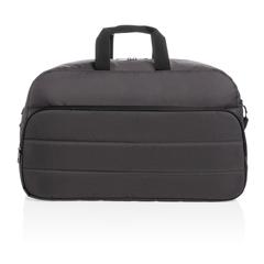 Vue Sac weekend Impact en rPET AWARE™ de couleur noir| Krokrodeal