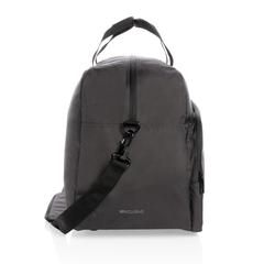 Vue Sac weekend Impact en rPET AWARE™ de couleur noir| Krokrodeal