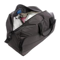 Vue Sac weekend Impact en rPET AWARE™ de couleur noir| Krokrodeal