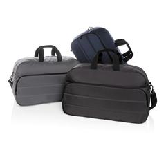 Vue Sac weekend Impact en rPET AWARE™ de couleur noir| Krokrodeal