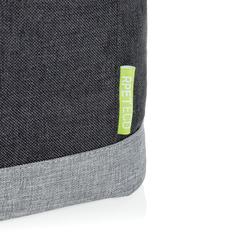 Vue Sac isotherme en rPET de couleur gris| Krokrodeal