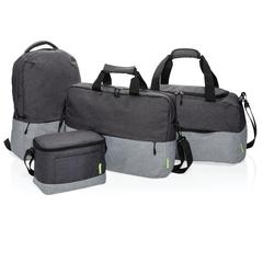 Vue Sac isotherme en rPET de couleur gris| Krokrodeal