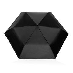 Vue Parapluie 20.5" ultra léger et auto Swiss Peak rPET Aware™ de couleur noir| Krokrodeal
