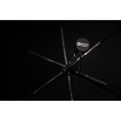 Vue Parapluie 20.5" ultra léger et auto Swiss Peak rPET Aware™ de couleur noir| Krokrodeal