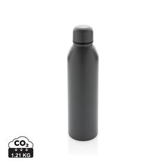Vue Bouteille isotherme 500ml en acier inoxydable recyclé RCS de couleur gris| Krokrodeal