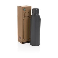 Vue Bouteille isotherme 500ml en acier inoxydable recyclé RCS de couleur gris| Krokrodeal