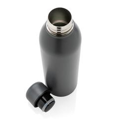 Vue Bouteille isotherme 500ml en acier inoxydable recyclé RCS de couleur gris| Krokrodeal