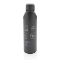 Vue Bouteille isotherme 500ml en acier inoxydable recyclé RCS de couleur gris| Krokrodeal