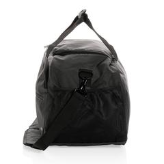 Vue Sac de sport Swiss Peak rPET AWARE™ de couleur noir| Krokrodeal
