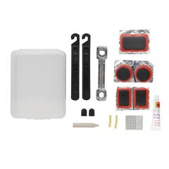 Vue Kit de réparation vélo compact de couleur noir| Krokrodeal