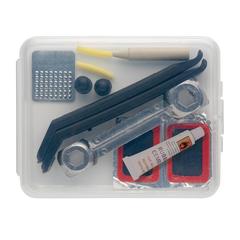 Vue Kit de réparation vélo compact de couleur noir| Krokrodeal