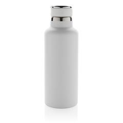 Vue Bouteille iso 600ml en acier recyclé RCS avec goulot Hydro de couleur blanc| Krokrodeal
