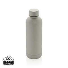Bouteille isotherme 500ml en acier inoxydable recyclé RCS publicitaire pas cher