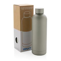 Vue Bouteille iso 600ml en acier recyclé RCS avec goulot Hydro de couleur gris| Krokrodeal