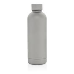Vue Bouteille iso 600ml en acier recyclé RCS avec goulot Hydro de couleur gris| Krokrodeal