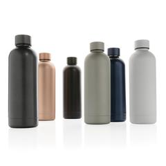 Vue Bouteille iso 600ml en acier recyclé RCS avec goulot Hydro de couleur gris| Krokrodeal