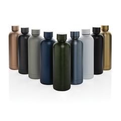 Vue Bouteille iso 600ml en acier recyclé RCS avec goulot Hydro de couleur gris| Krokrodeal