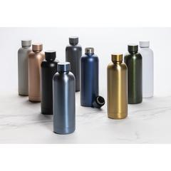 Vue Bouteille iso 600ml en acier recyclé RCS avec goulot Hydro de couleur gris| Krokrodeal