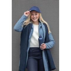 Vue Bouteille iso 600ml en acier recyclé RCS avec goulot Hydro de couleur bleu| Krokrodeal