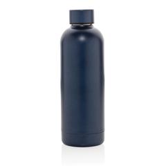 Vue Bouteille iso 600ml en acier recyclé RCS avec goulot Hydro de couleur bleu| Krokrodeal