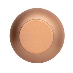 Vue Bouteille iso 600ml en acier recyclé RCS avec goulot Hydro de couleur marron| Krokrodeal