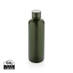 Vue Bouteille iso 600ml en acier recyclé RCS avec goulot Hydro de couleur vert| Krokrodeal