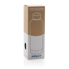 Vue Bouteille iso 600ml en acier recyclé RCS avec goulot Hydro de couleur vert| Krokrodeal