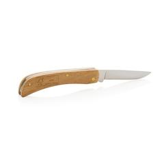 Vue Couteau en bois de couleur marron| Krokrodeal