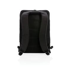 Vue Sac à dos ordinateur 15'' antivol de couleur noir| Krokrodeal