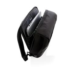 Vue Sac à dos ordinateur 15'' antivol de couleur noir| Krokrodeal