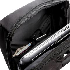Vue Sac à dos ordinateur 15'' antivol de couleur noir| Krokrodeal