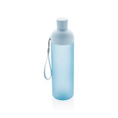 Vue Bouteille étanche en tritan IMPACT de couleur bleu| Krokrodeal