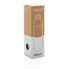 Vue Bouteille étanche en tritan IMPACT de couleur bleu| Krokrodeal