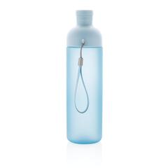 Vue Bouteille étanche en tritan IMPACT de couleur bleu| Krokrodeal