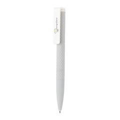 Vue Stylo X7 finition gomme de couleur gris| Krokrodeal