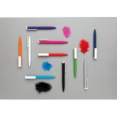 Vue Stylo X7 finition gomme de couleur gris| Krokrodeal